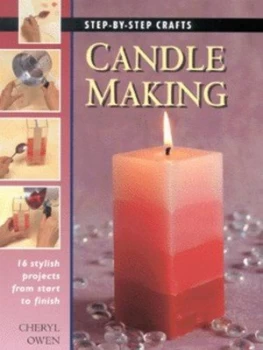 Image of Candle Making by Cheryl Owen Hardback