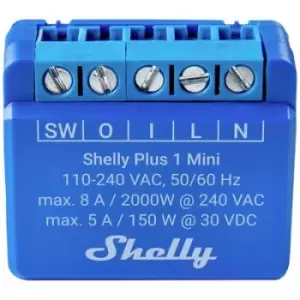 Image of Shelly Plus 1 Mini Actuator WiFi, Bluetooth