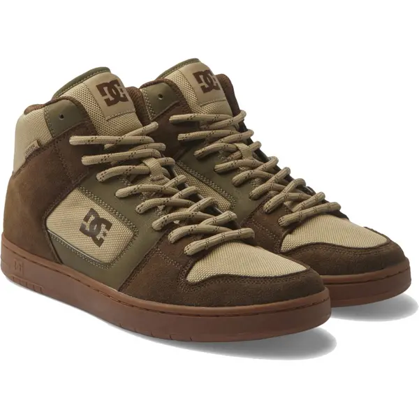 Image of DC Mens Manteca 4 Hi Water Resistant Skate Shoes Trainers - UK 8 / US 9