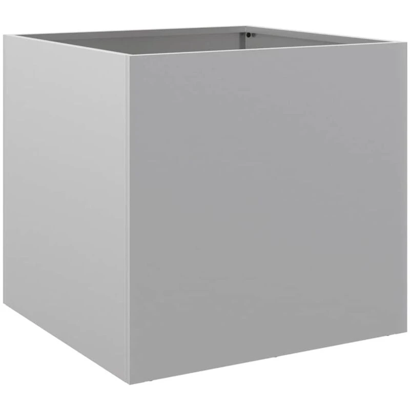 Image of VIDAXL Planter Silver 42x40x39cm Galvanised Steel Vidaxl 8721012364158