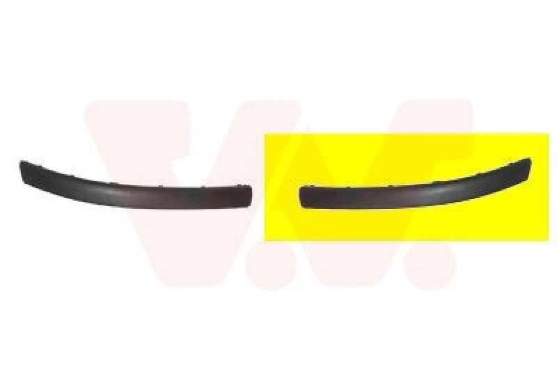 Image of VAN WEZEL Bumper cover VAN WEZEL 5836583