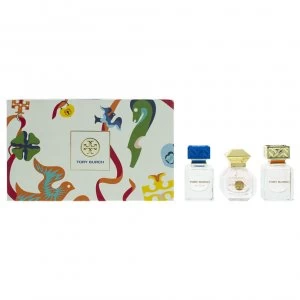 Image of Tory Burch Love Relentlessly Eau de Parfum 7ml - Signature Deluxe Eau de Parfum 7ml - Female Gift Set