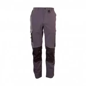 Image of Beeswift FLEX WORKWEAR TROUSER TWO-TONE Grey Black 40S SFTGYBL40S