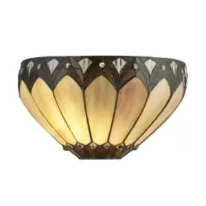 Pearl 1 Light Wall Matt Black, Brown, Purple, E14