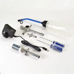 Image of Fastrax Nitro Starter Set (Euro Plug) With 3000Mah Glow Starter
