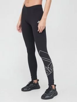 Image of Adidas Fave Leggings - Black