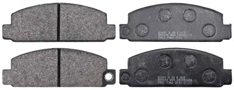 Image of A.B.S. 36414 Brake pad set without integrated wear sensor Brake Pad Set,disc brake (402)