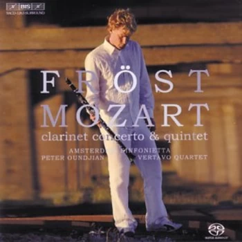Image of Amsterdam Sinfonietta - Clarinet Concerto & Quintet (Frost, Veratvo String Quartet) CD
