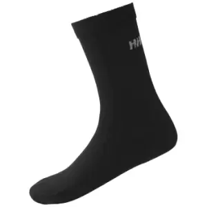 Image of Helly Hansen Unisex Everyday Cotton Socks 3pk Black 45-47