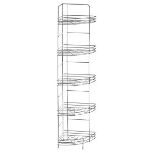 image of Premier Housewares 5 Tier Corner Storage Rack