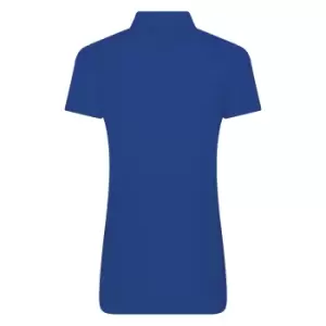 image of PRO RTX Womens/Ladies Pro Piqu Polo Shirt (2XL) (Sapphire)