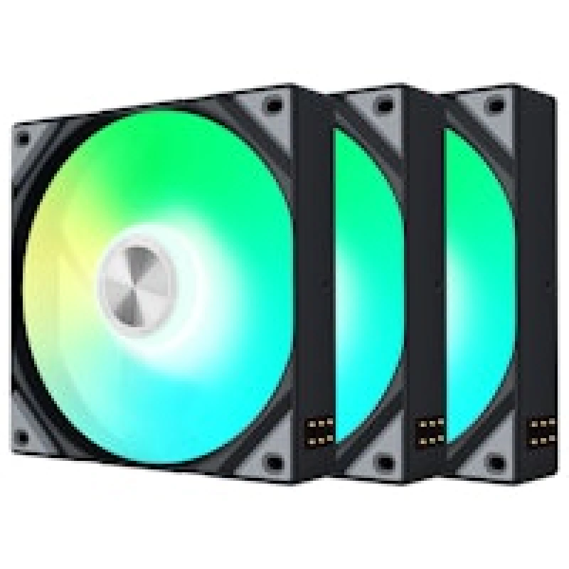 Image of TRYX ROTA SL 120 ARGB Black Triple Fan Pack - 120mm