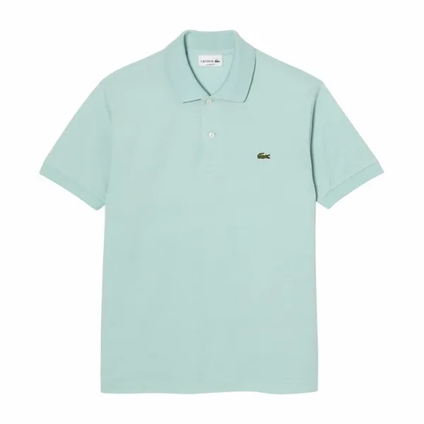 Image of Lacoste Logo Polo Shirt Light Green S