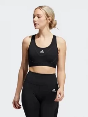 Image of Adidas Believe This Medium-Support Reflective Bra