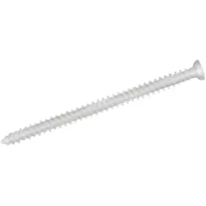 Image of Rawlplug WHO Countersunk Frame Fixing Screws 7.5 x 132mm (20 Pack) Steel