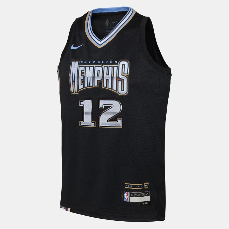 Image of Nike MEM Swngmn Jsy Black male 9-10 (M)
