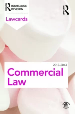Image of Commercial Lawcards 2012-2013