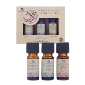 image of Aroma Home Favourites Pack of 3 Essential Oil Blends