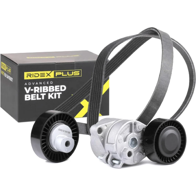 Image of RIDEX PLUS 542R0198P V-ribbed belt set V-Ribbed Belt Set (542)