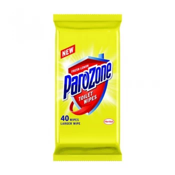 Image of Parozone Toilet Wipes 40 Sheets Pack of 8 KJEYSJY02058
