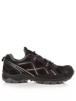 Image of Regatta Vendeavour Low Walking Boots - Black/Grey, Size 12, Men