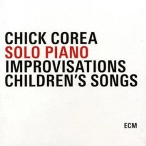 image of Chick Corea Solo Piano by Chick Corea CD Album