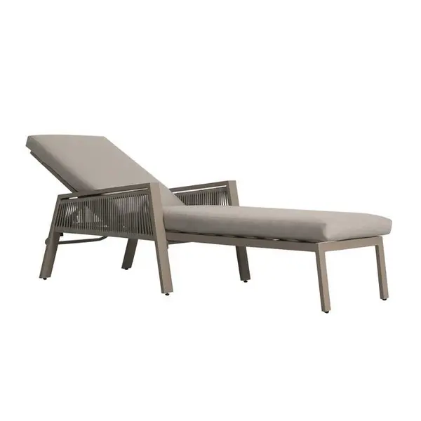 image of Suntime Hopetown Sunlounger - Grey One Size