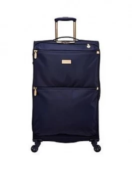 image of Radley Travel Essentials Large 4 Wheel Ink Suitcase