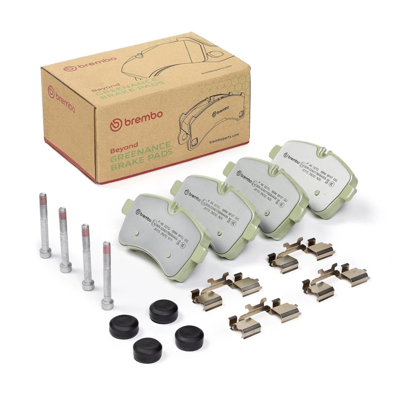 Image of BREMBO Brake pad set BREMBO P A6 027G