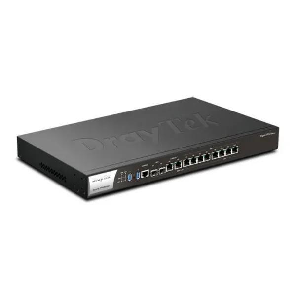 image of Draytek DrayTek V3912S-K wired Router 2.5 Gigabit Ethernet Gigabit Ethernet Black V3912S-K