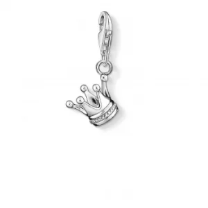 image of Thomas Sabo Crown Charm 925 Sterling Silver 0887-001-12 Jewellery