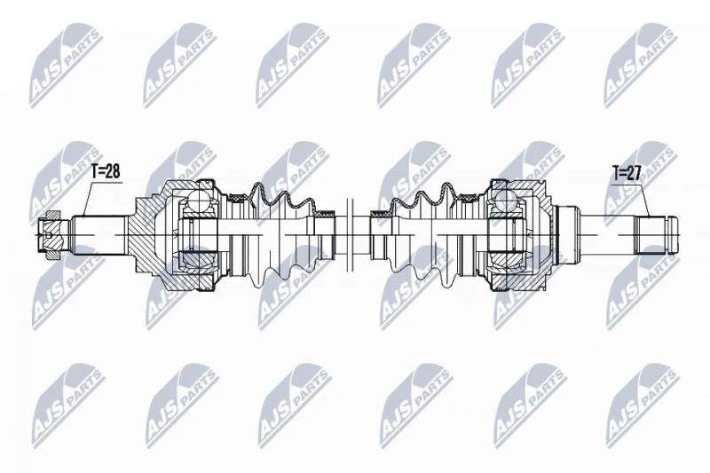 Image of NTY Drive shaft NTY NPW-BM-048