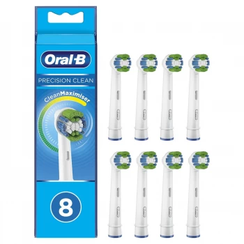 Oral B Precision Clean Electric Heads Toothbrush 8Pcs