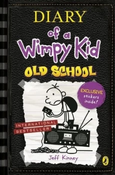 Image of Old School diary of a Wimpy Kid Book 10 by Jeff Kinney Hardback