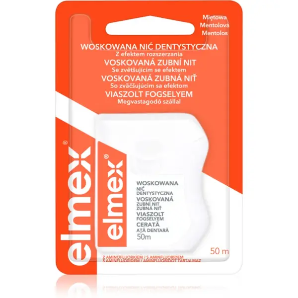 Image of Elmex Caries Protection Mint Flavour Dental Floss 50m