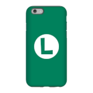 image of Nintendo Super Mario Luigi Logo Phone Case - iPhone 6S - Tough Case - Gloss