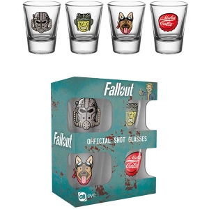 Image of Fallout 4 Icons Shot Glasses