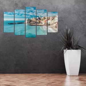 Image of 5MX-99 Multicolor Decorative MDF Painting (5 Pieces)