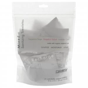 Image of Giovanni Mixed Sanitiser Towelettes (Pack of 20)