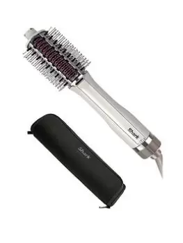 image of Shark Smoothstyle Heated Brush & Smoothing Comb With Storage Bag [Ht212Uk]