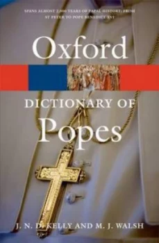 Image of The Oxford Dictionary of Popes by J N D Kelly Paperback