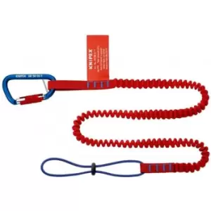 Image of Tether & Carabiner Set - Red - Knipex