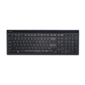 image of Kensington Advance Fit Full Size Slim Keyboard Black