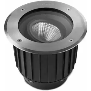 Spot Gea Cob LED, 23W 4000K, recessed, stainless steel, aluminum and glass