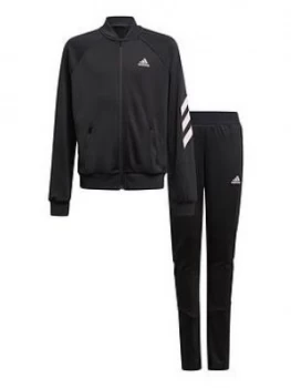 Image of adidas Girls XFG Tracksuit - Black, Size 14-15 Years, Women