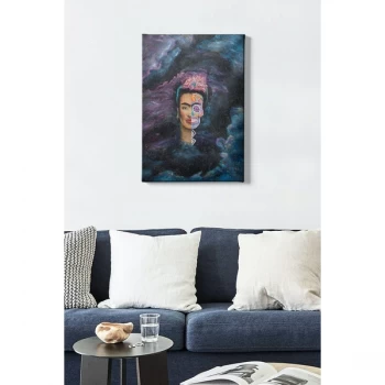 Image of Kanvas Tablo (50 x 70) - 81 Multicolor Decorative Canvas Painting