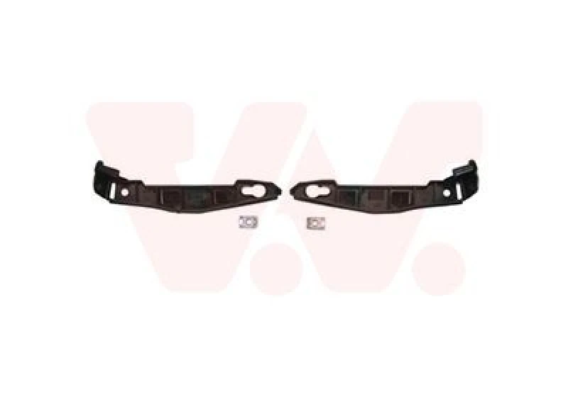 Image of VAN WEZEL Bumper bracket VAN WEZEL 0937539