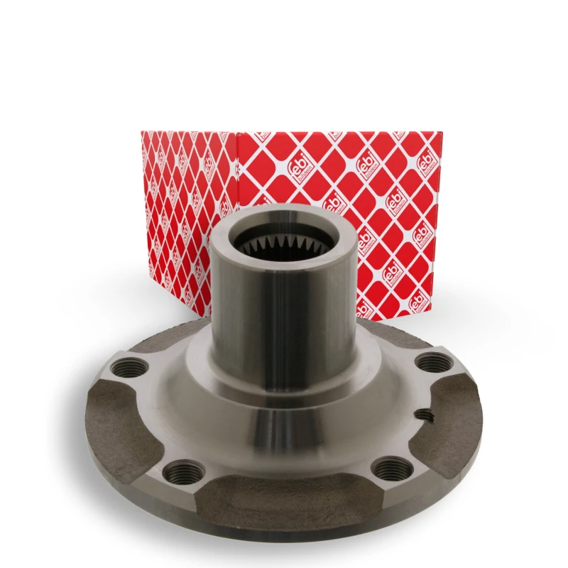 Image of FEBI BILSTEIN 39279 Wheel Hub Rear Axle Right, without wheel bearing Wheel Hub (653)