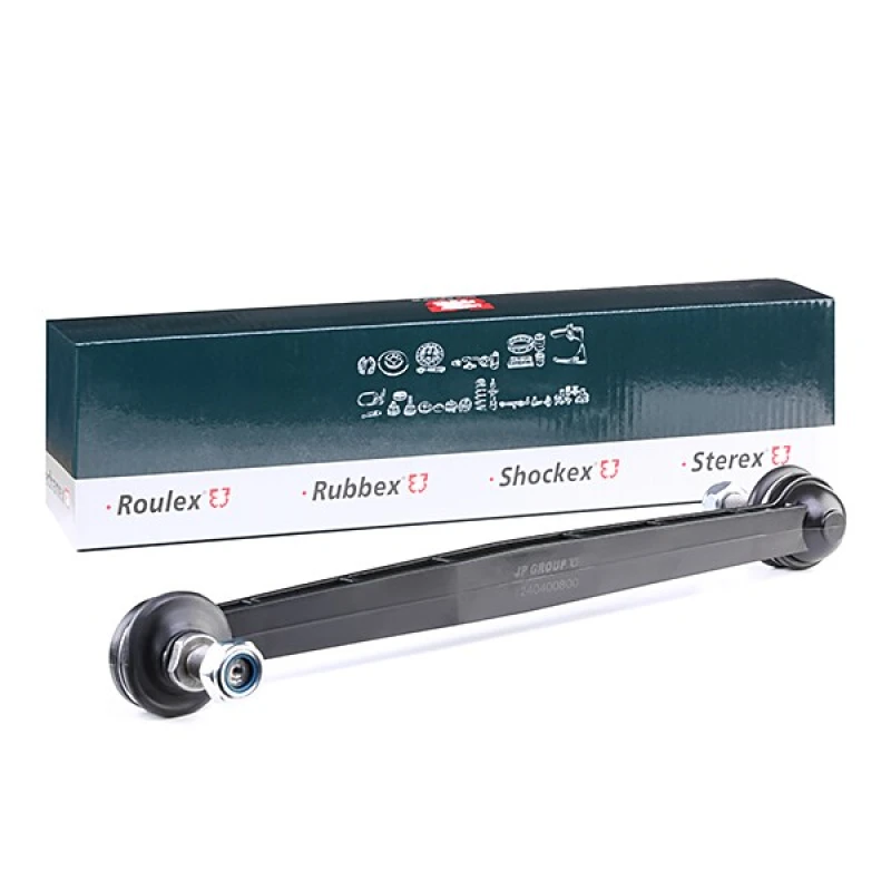 Image of JP GROUP 1240400800 Anti-roll bar link JP Front Axle Left Link Stabiliser (3229)