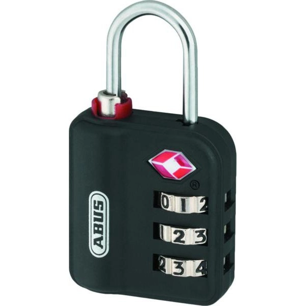 image of ABUS 147TSA Series Combination Luggage Open Shackle Padlock